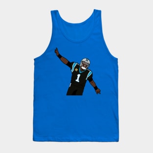 Cam Newton Touchdown Celebration NFL Carolina Panthers Tank Top